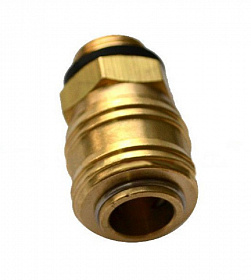 На сайте Трейдимпорт можно недорого купить Быстроразъем "мама" внешняя резьба 3/8 (латунь) Huberth RP208322. 